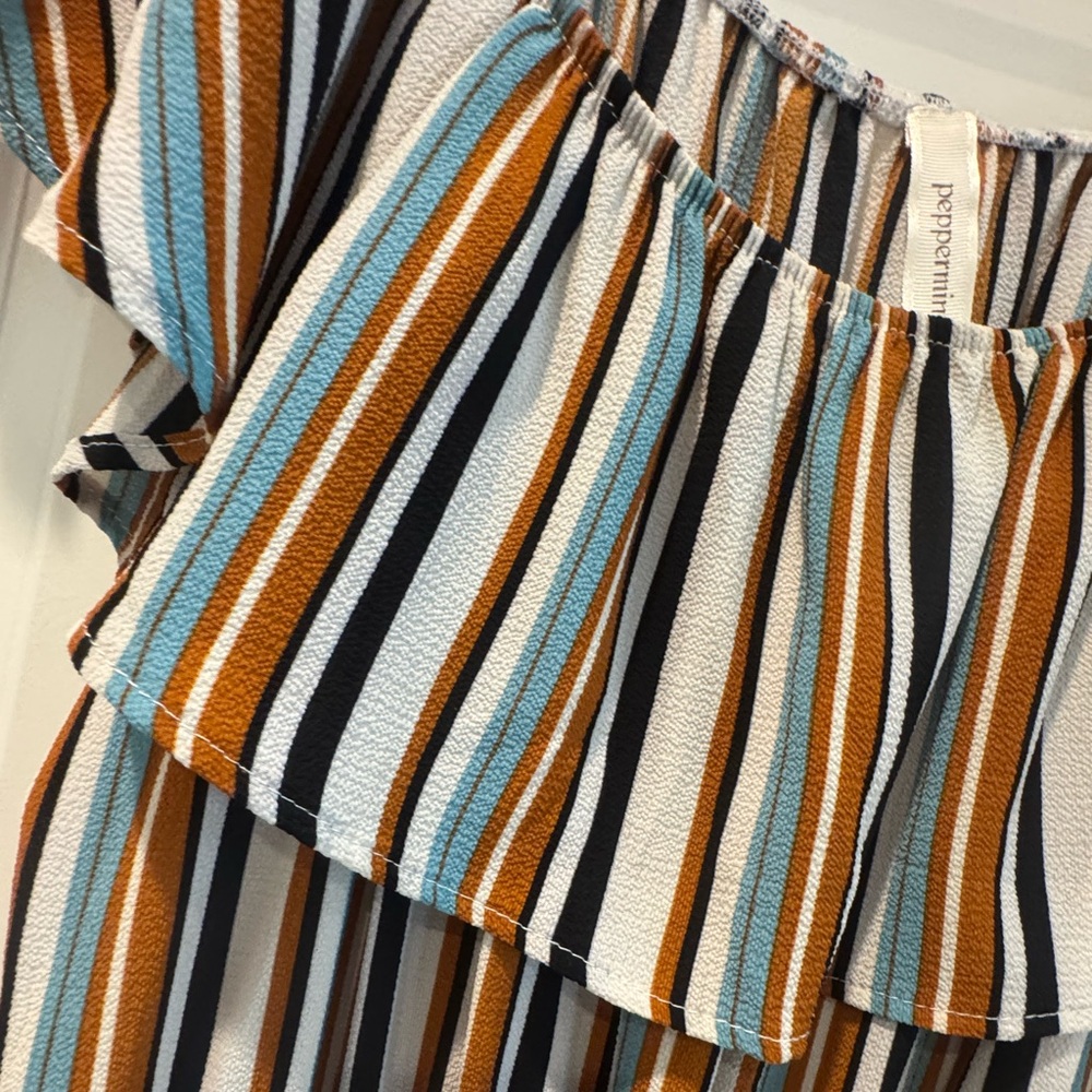 Multicolor Striped Jumpsuit